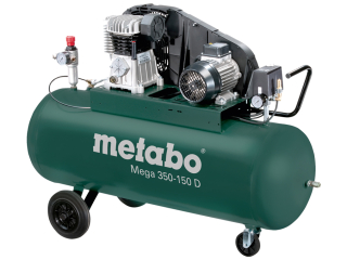 Kompresor - Olejový kompresor Metabo mega 350-150 D 150 l 10 bar