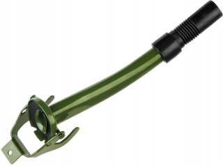 Lievik - Kovový lievik s 27 cm hák