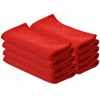 Red Devil Microfiber 40x40cm Red 260G/M.KW.