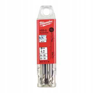 Vrtak, vrtáky - Kovová vŕtačka Milwaukee 4,2 mm