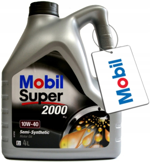 Mobil Super 2000 x1 10W40 10W-40 4L + zadarmo