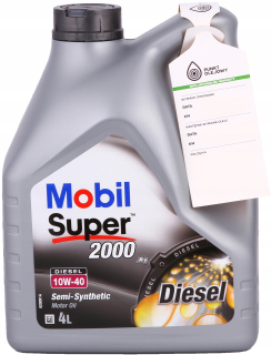 Mobil Super 2000 x1 10W40 Diesel - 4L