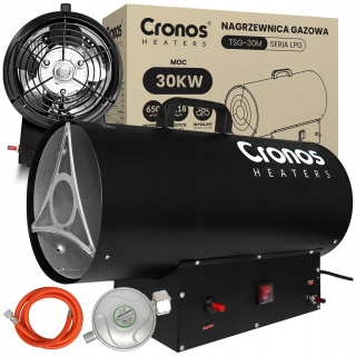 Plynový ohrievač plynového ohrievača 30 kW