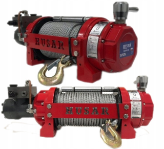 Naviják na offroad - Silný hydraulický naviják 12000 libier 25,5 m