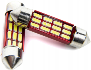 Žiarovky - Silné C5W C10W 36 mm 12 -LED Blacklight