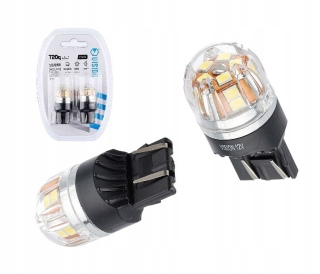 Žiarovky - Silné LED žiarovky W21/5W T20 *CANBUS -RRAM čip