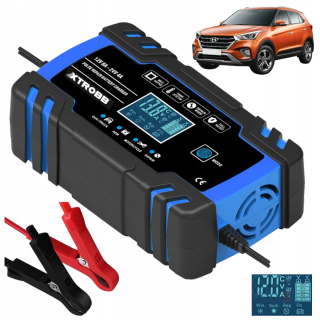 Klinový remeň kosačky - Silný automatický usmerňovač 12v 8a - 24v 4a LCD