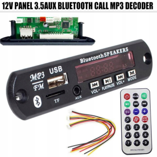 Modul Bluetooth Player MP3 Pilot Aux Radio USB