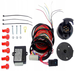 Zásuvka pre prívesný vozík - Modul+lúč pre Hook Land Rover Freelander+2 Range