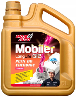 Moje auto mobiler g12 červená tekutina pre chladič 5L
