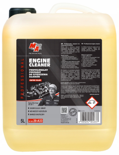 Moje auto, príprava na čistenie motora - 5L