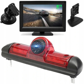 Cúvacie kamery - Monitorujte 5 Ducato Squara Boxer Reverzing Camera