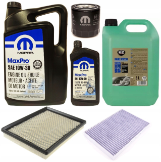 Mopar 10W30 6L+ Chrysler Filters 300C 3,5 2005-2009