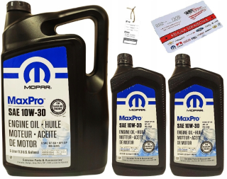 Mopar 10W30 7L MS-6395 + Freebies