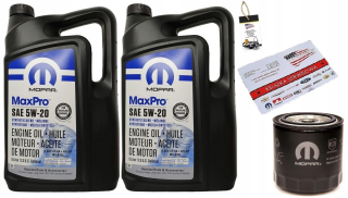 MOPAR 5W20 10L + FILTER OFE00292 (MO-090) + ZDARMA