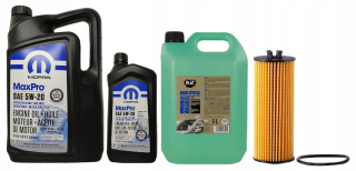 Mopar 5W20 6L + MO-744 Jeep Grand Cherokee 3.6