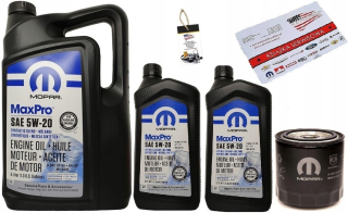 MOPAR 5W20 7L + Filter 0FE00292/ PH16 + Freebies