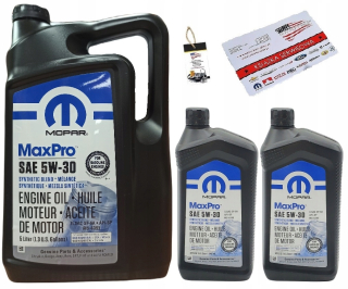 Mopar 5W30 7L MS-6395 + Freebies