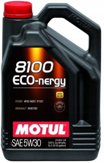 MOT5W30EE5/OLE MOTUL 5W-30 8100 Eco-and 5L Oil