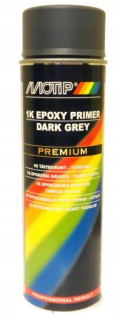 Motip epoxidový primer 1k sprej 500 ml šedej farby