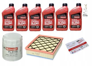 Motorcraft 5W30 6L + Filtre s okrajmi 2.0 15-20 + Freebies