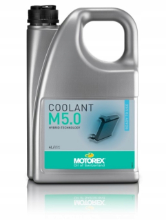 Motorex chladivo M5.0 pripravená na použitie 4L tekutiny na studenú