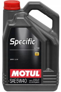 Motul 101274 motorový olej 5W40 Špecifický LL-04 5L