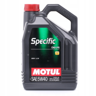 Motul 101719 Motul Motor Oil 5W/40 S CNG/L