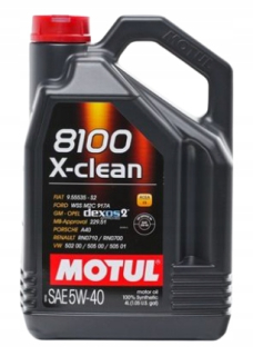 Motul 104720 motorový olej 5W/40 8100 X-Custom 4L
