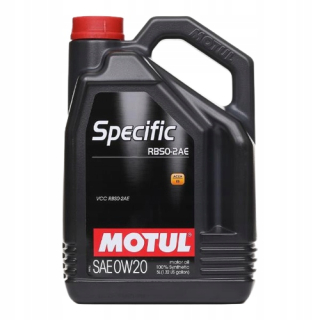 Motul 106045 motorový olej 0W/20 S RBS0-2AE 5L