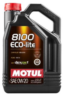 Motul 108536 0W/20 8100 Eco-Lite 5L motorový olej