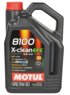 Motul 109471 Olej 5W30 5L X-CLEAN 8100 EFE C2/C3