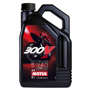 Motul 300V Factory Line Off Road 4T 5W40 4L