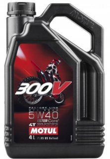 MOTUL 300V Factory Line Off Road 5W40 4T 4L