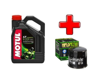 Motul 5100 10W40 + Suzuki GSR600 GSX 600F filter
