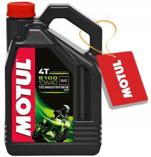 Motul 5100 4T 10W40 MA2 4T 4L ESER + ZADARMO