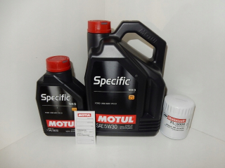 Motul 5W30 6L Motorcraft Mustang 3.7 Olejový filter