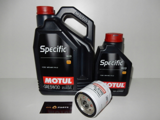 Motul 5W30 Ford Mustang Filter 2015- 2.3L ECOBOOST