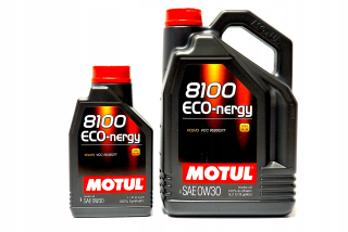 Motul 8100 Eco -Energy 0W30 6L - Volvo VCC 95200377