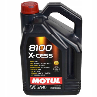 Motul 8100 X-ICE 5W-40 5L Syntetický olej
