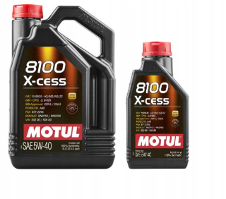 Motul 8100 x -ce 5W40 6L - Oficiálna distribúcia!
