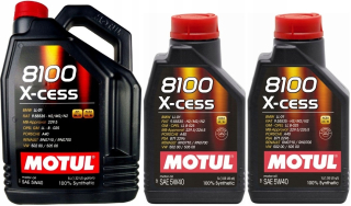 Motul 8100 X-ICE 5W40 7L (5+1+1)+zadarmo