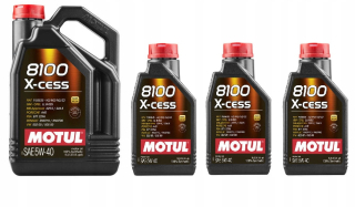 Motul X-Clean Oil+ 5W30 BMW 435D F32 N57 Filter