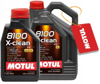 Motul 8100 X-Clean 5W40 C3 505/505 01 6L +zadarmo
