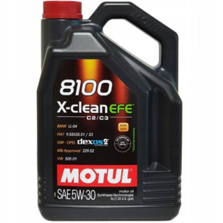 Motul 8100 X -Clean EFE 5W30 - 5L