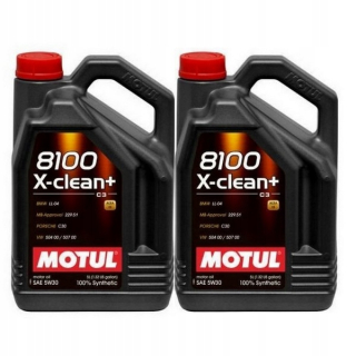 Motul 8100 X-Clean+ Plus 5W30 C3 504/507 10L