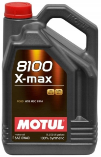 Motul 8100 x -max 0w40 - 5l