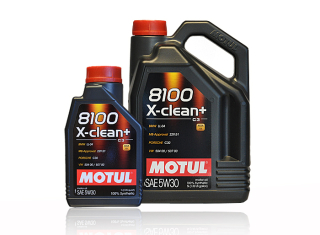 Motul 8100 X-Clean+ Plus 5W30 6L (5+ 1)