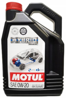Motul Hybrid 0W20 SN RC GF-5 Toyota Honda 4L