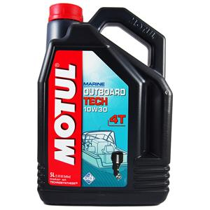 Motul Marine Outboard Tech 10W30 4T 5L Oil.
